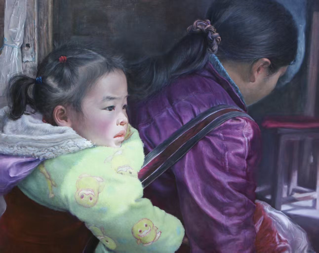 袁大卫老师油画作品（一）· 古典写实人物